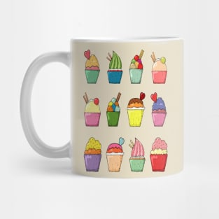 "Forget art. Put your trust in ice cream" Mug